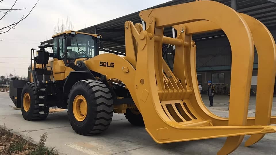 5ton small wheel loader 958L with E3 engine for exporting